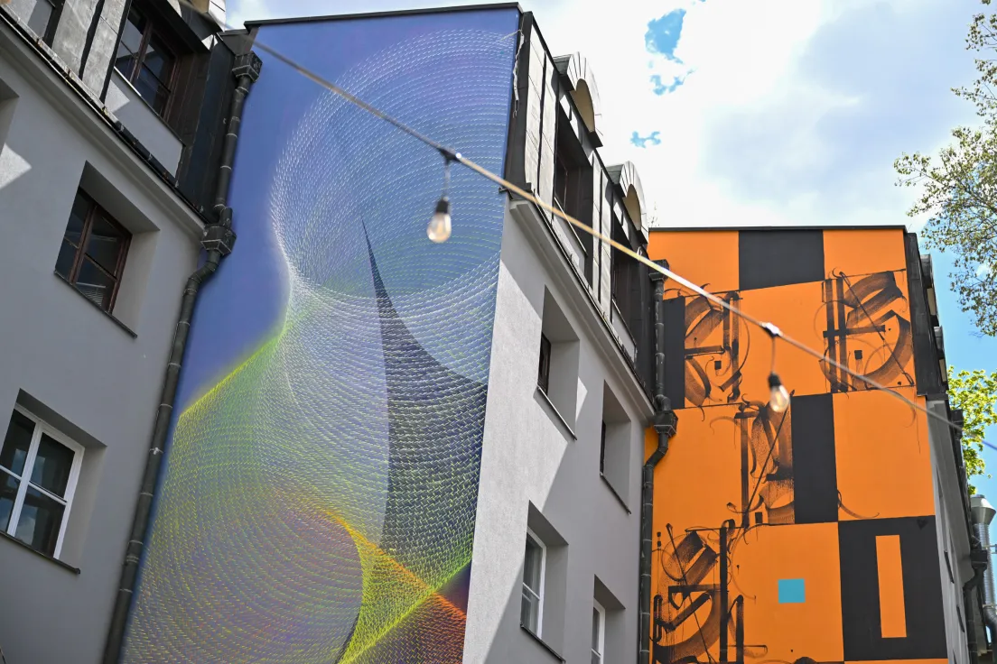 Nowy mural przy Piłsudskiego