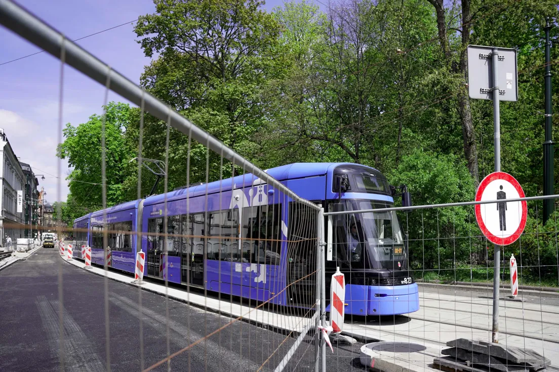 Tramwaje na ul. Straszewskiego