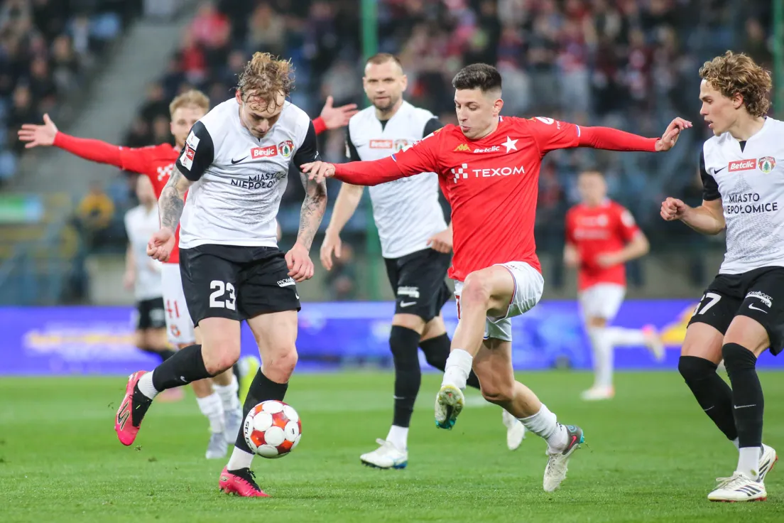 Mecz Wisła Kraków - Puszcza Niepołomice