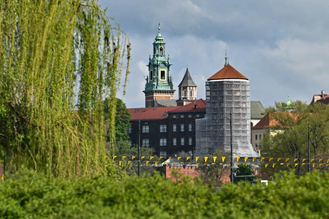Remont baszty sandomierskiej