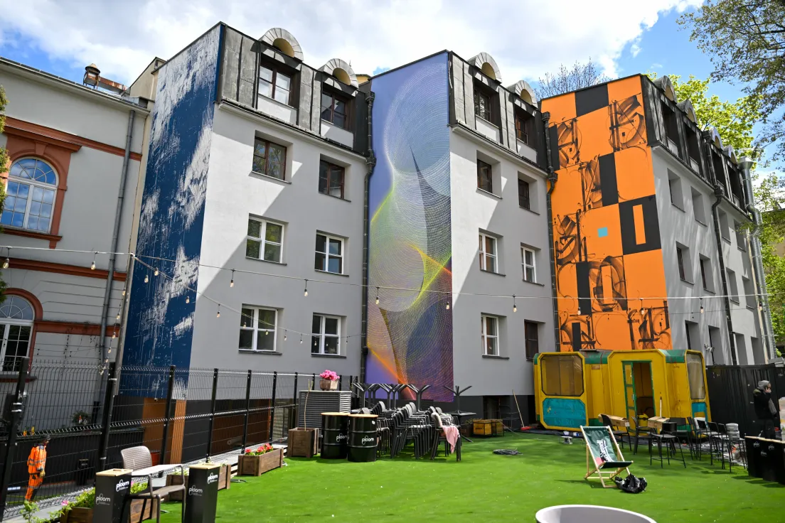 Nowy mural przy Piłsudskiego