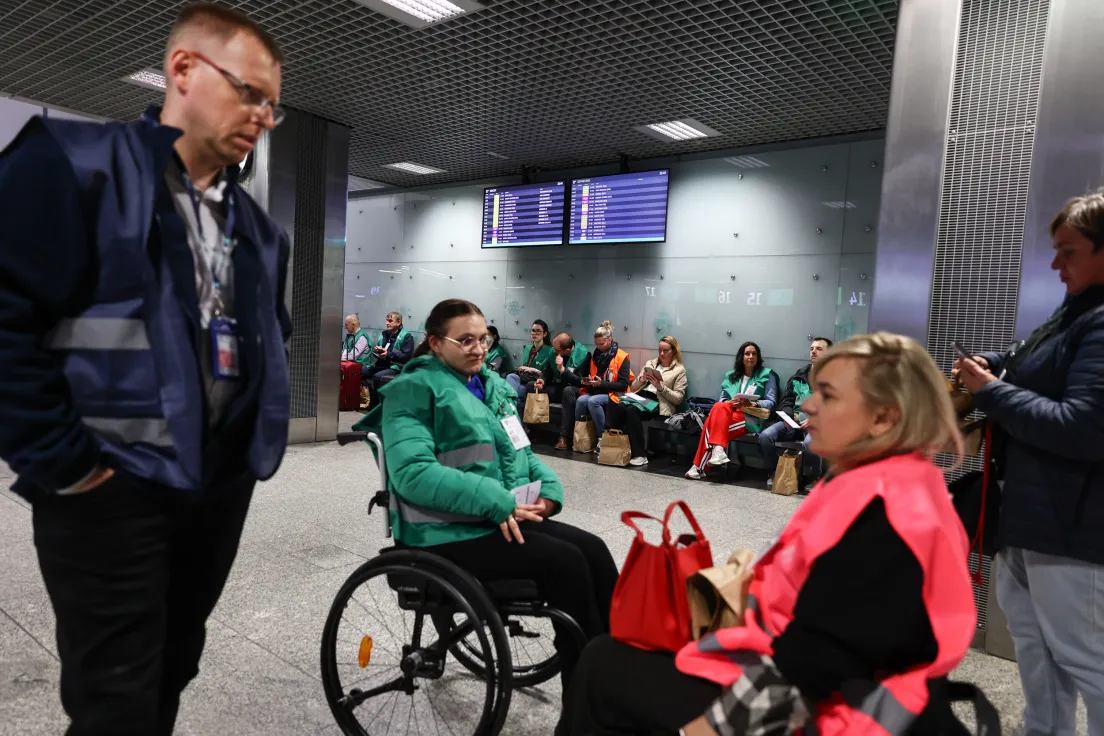 Testy tymczasowej poczekalni przedodlotowej Pre-Boarding Zone w Kraków Airport