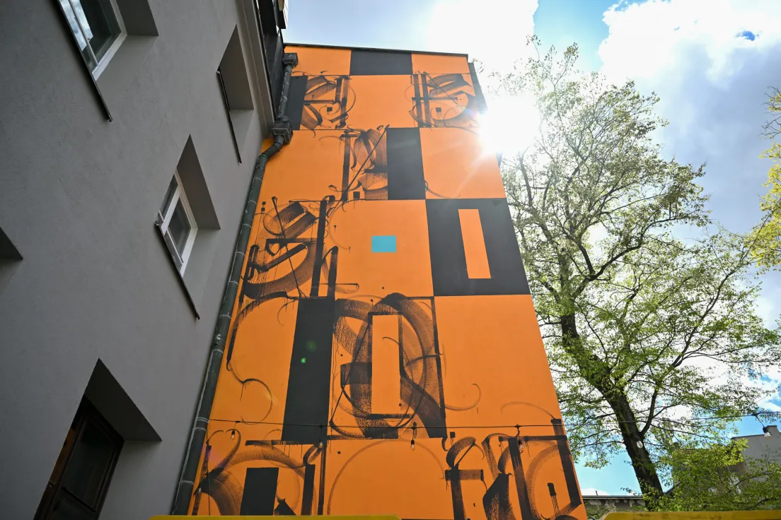 Nowy mural przy Piłsudskiego