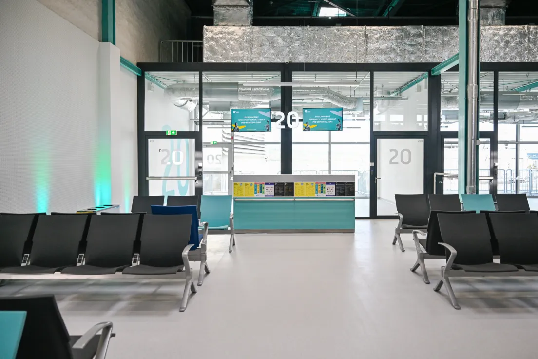 Otwarcie nowego tymczasowego terminalu dla oczekujących w Kraków Airport Balice