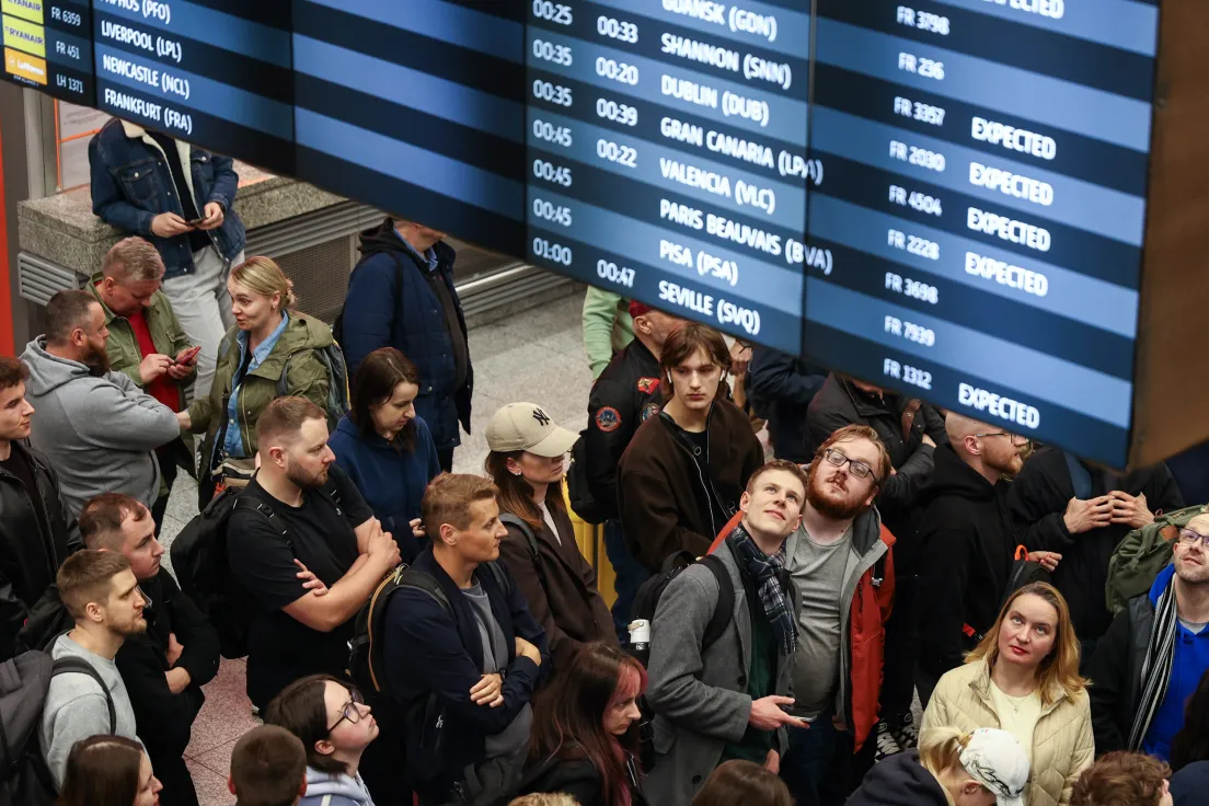Testy tymczasowej poczekalni przedodlotowej Pre-Boarding Zone w Kraków Airport