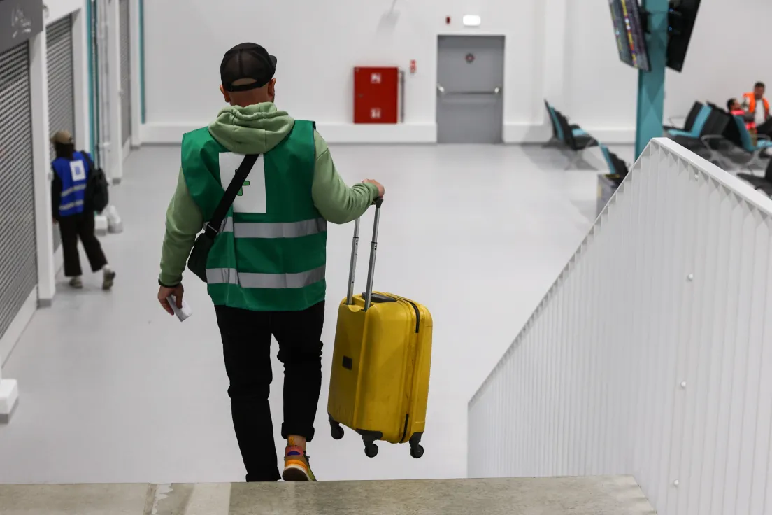 Testy tymczasowej poczekalni przedodlotowej Pre-Boarding Zone w Kraków Airport