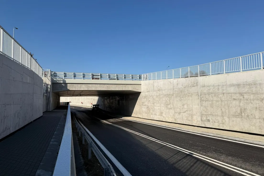 Tunel pod zakopianką w Krzyszkowicach