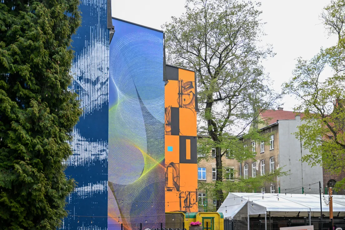 Nowy mural przy Piłsudskiego