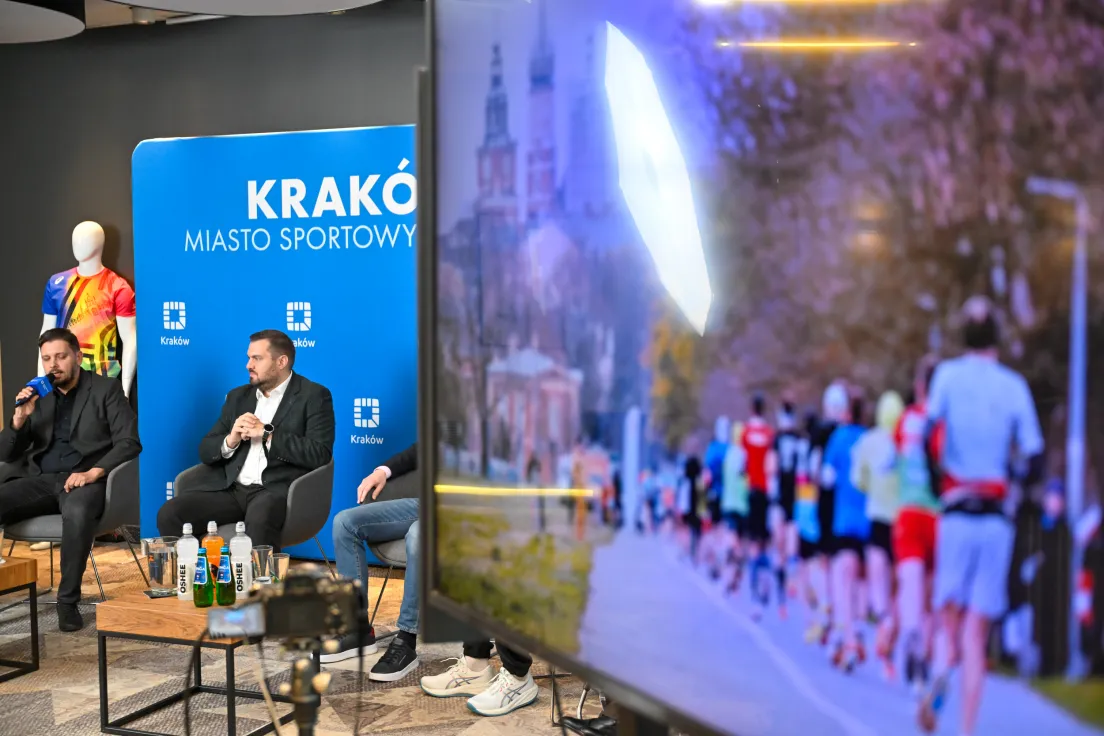 Konferencja przed 23. Cracovia Maraton