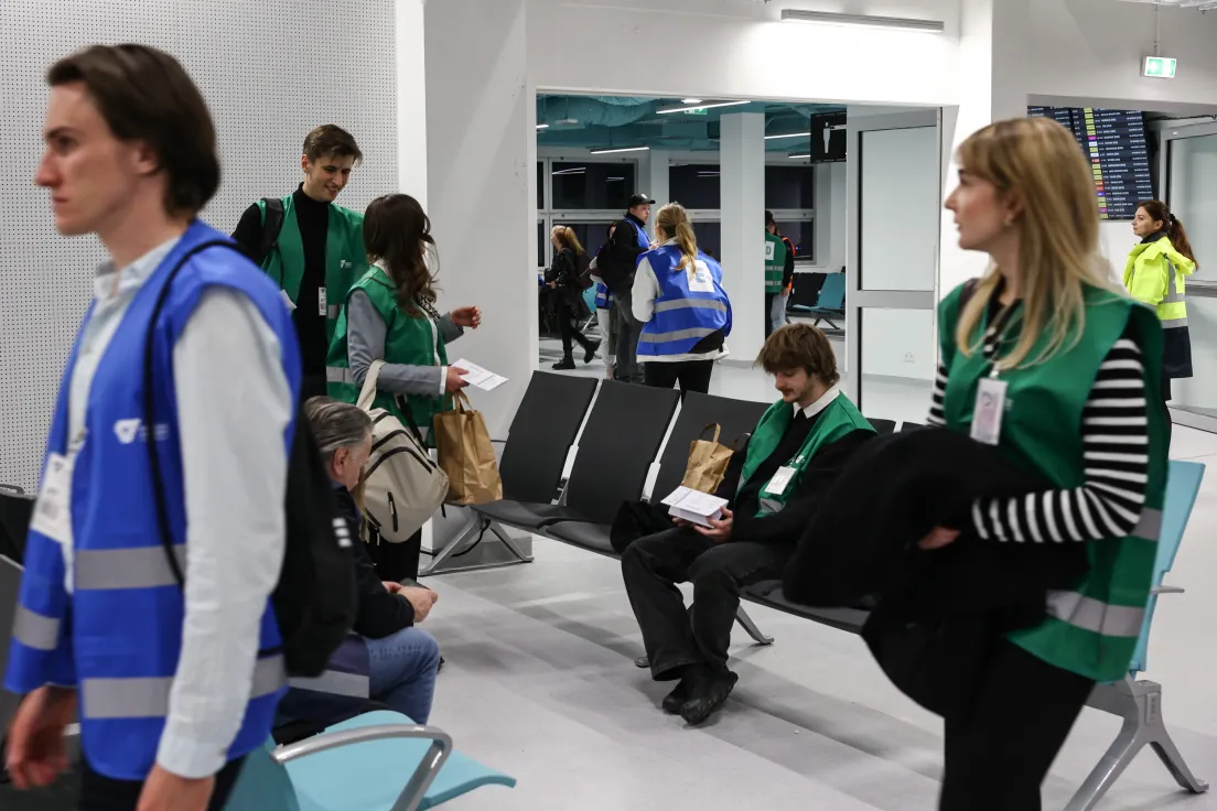 Testy tymczasowej poczekalni przedodlotowej Pre-Boarding Zone w Kraków Airport