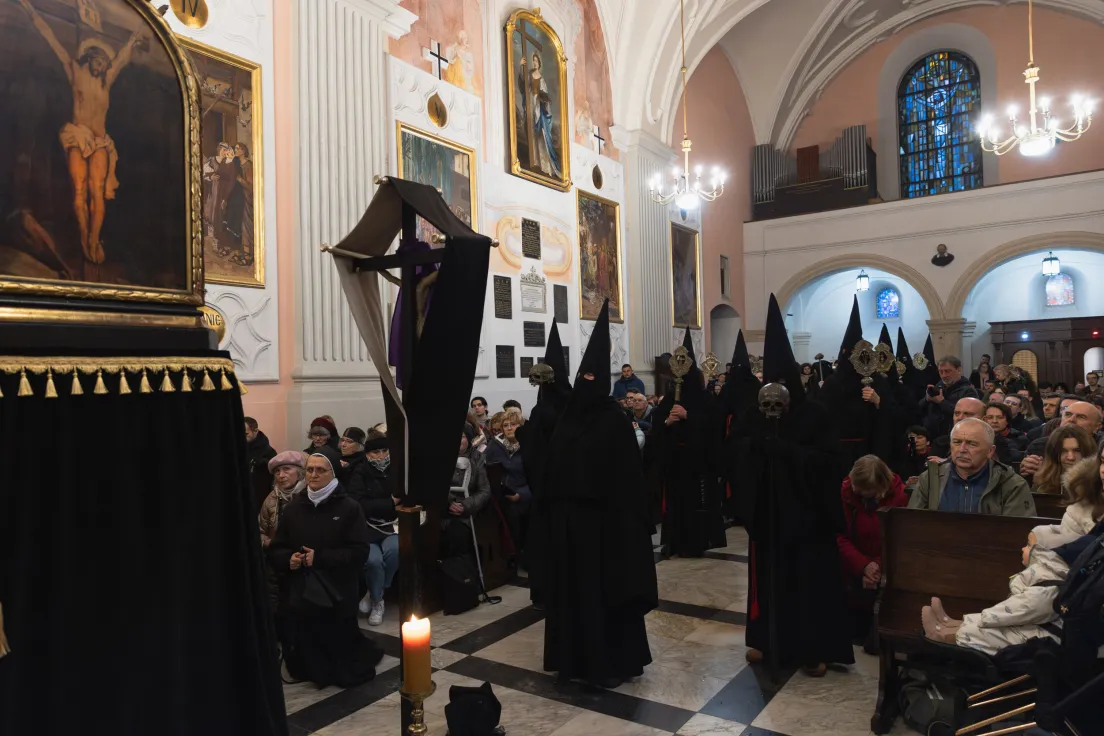 Nabożeństwo Arcybractwa Męki Pańskiej u Franciszkanów