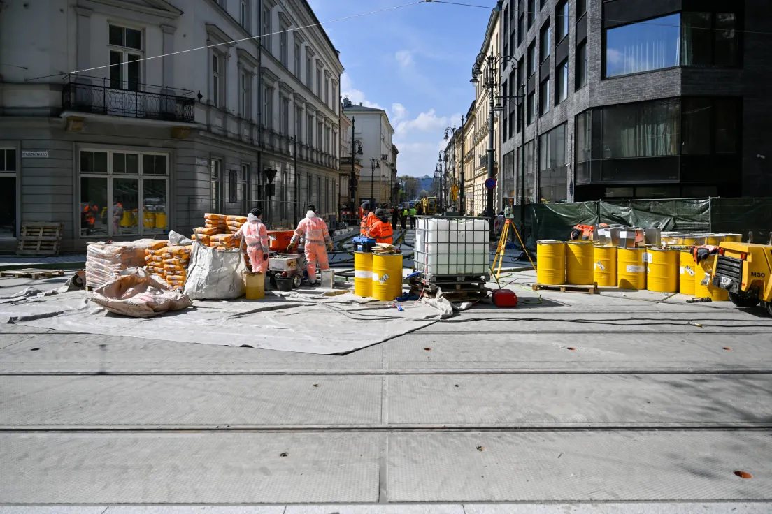 Skrzyżowanie ulic Straszewskiego i Piłsudskiego
