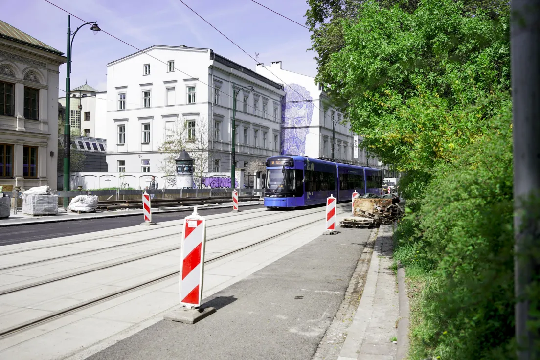 Tramwaje na ul. Straszewskiego