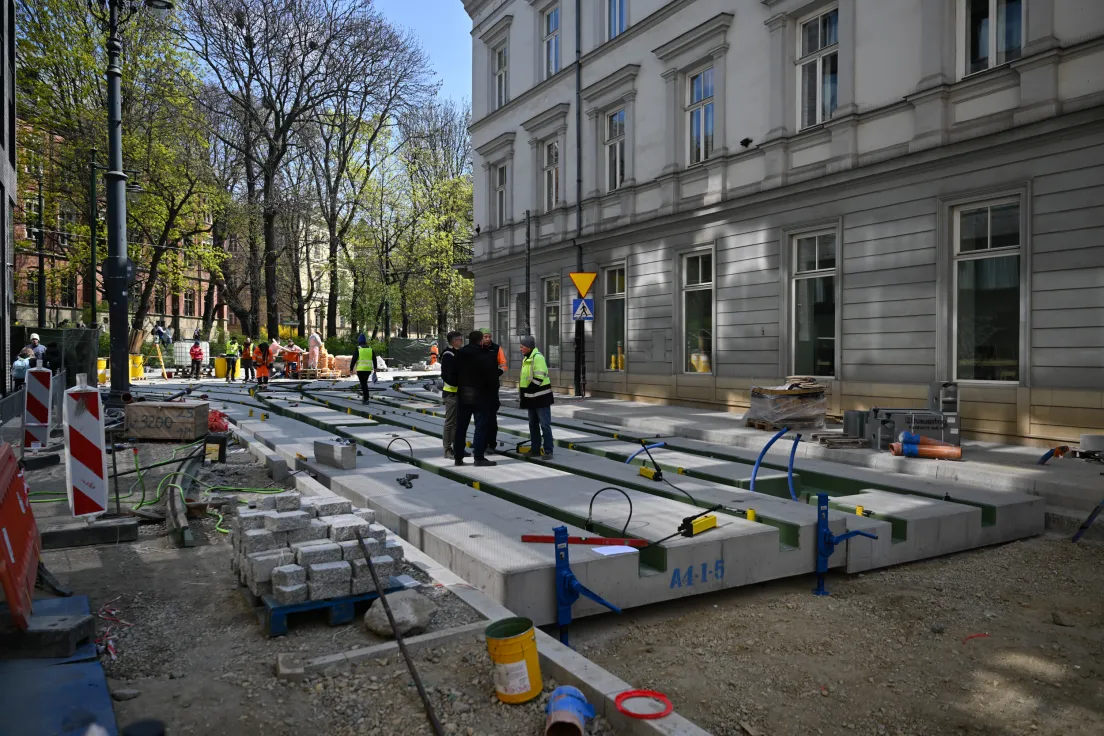 Skrzyżowanie ulic Straszewskiego i Piłsudskiego