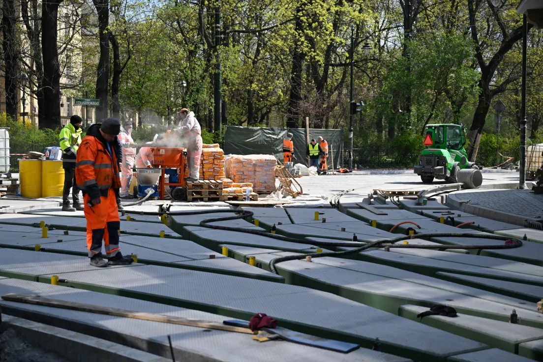 Skrzyżowanie ulic Straszewskiego i Piłsudskiego