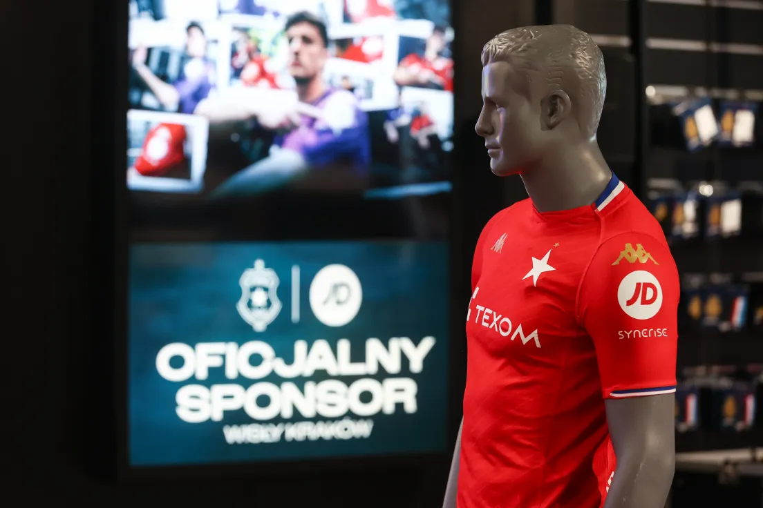 JD Sports nowym sponsorem Wisły Kraków