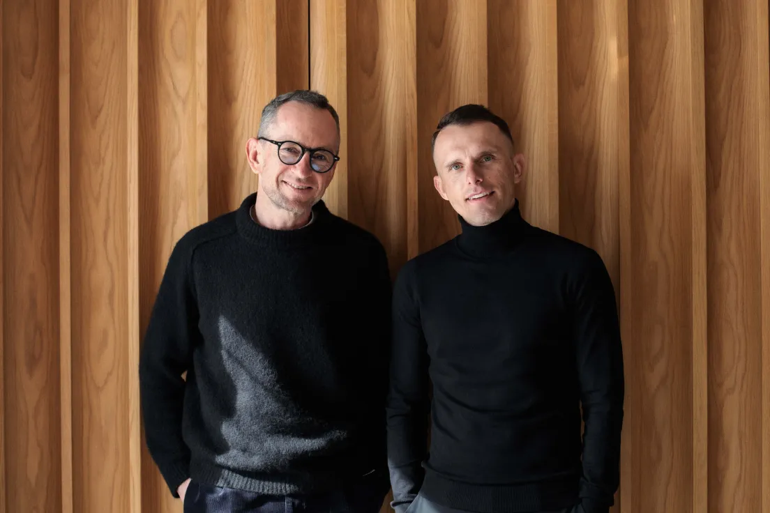Kacper Sawicki i Rafał Majka