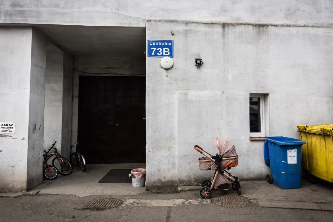 Budynek przy ul. Centralnej 73B