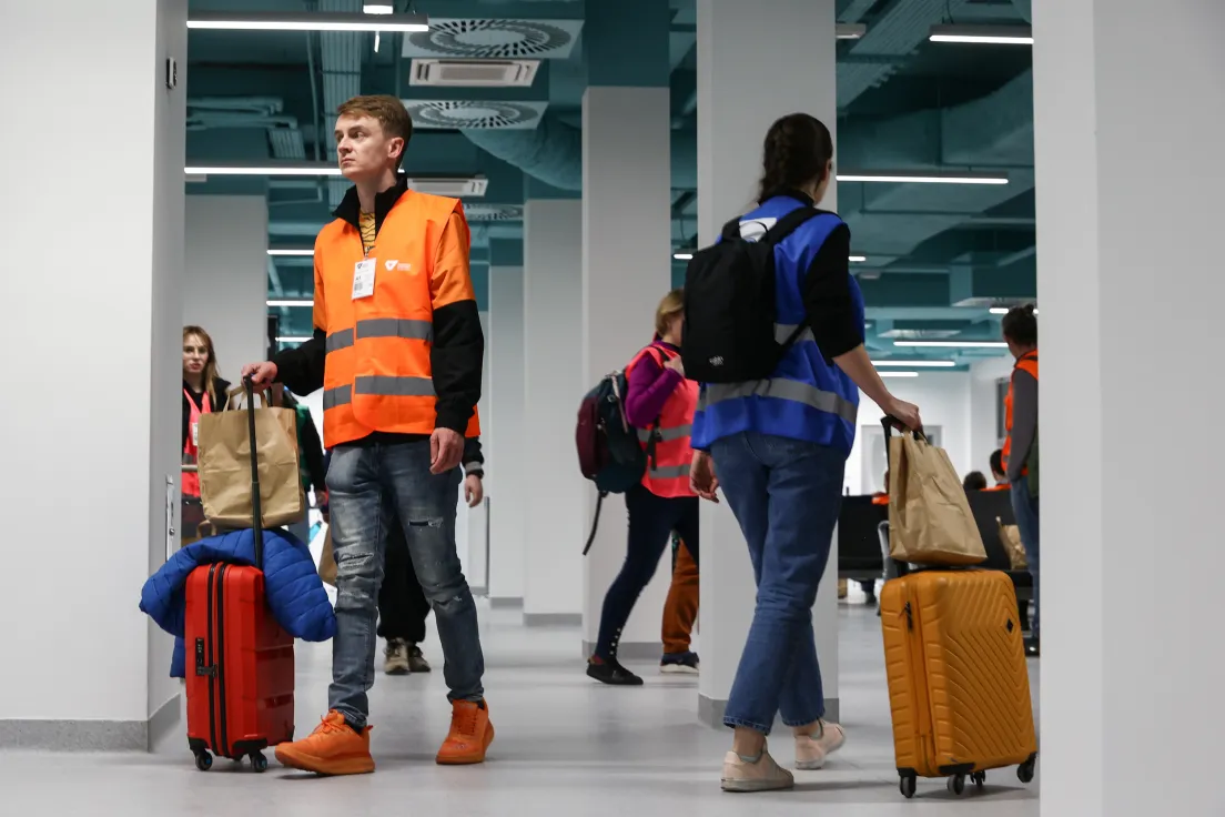 Testy tymczasowej poczekalni przedodlotowej Pre-Boarding Zone w Kraków Airport
