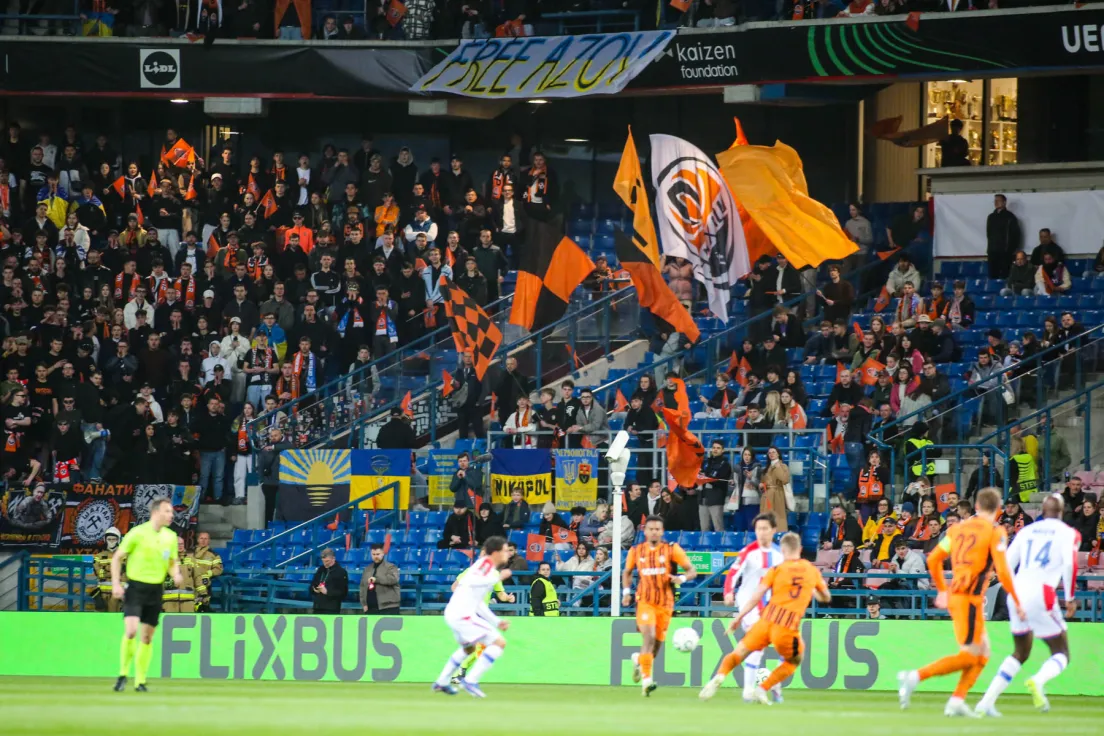 Mecz Szachtar Donieck - Crystal Palace
