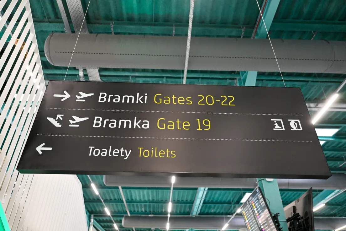 Otwarcie nowego tymczasowego terminalu dla oczekujących w Kraków Airport Balice
