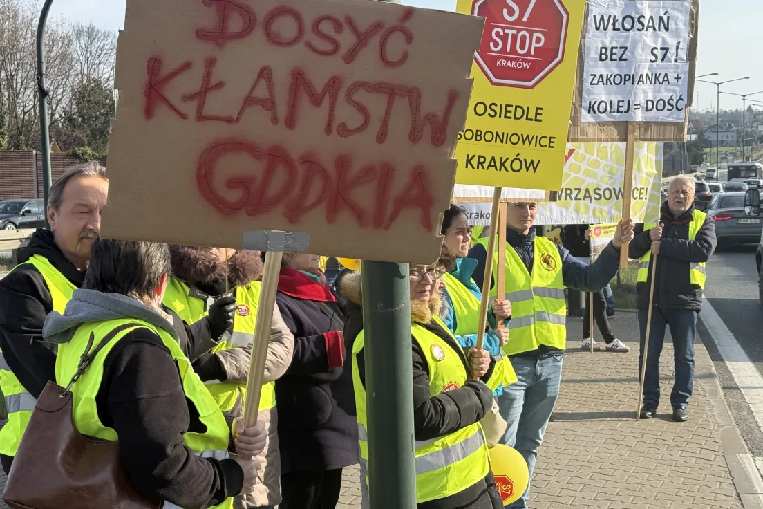 Protest w sprawie S7