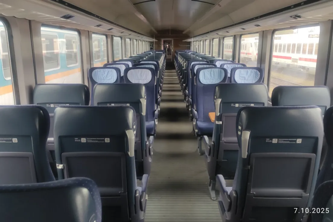 Używany wagon kupiony przez PKP Intercity