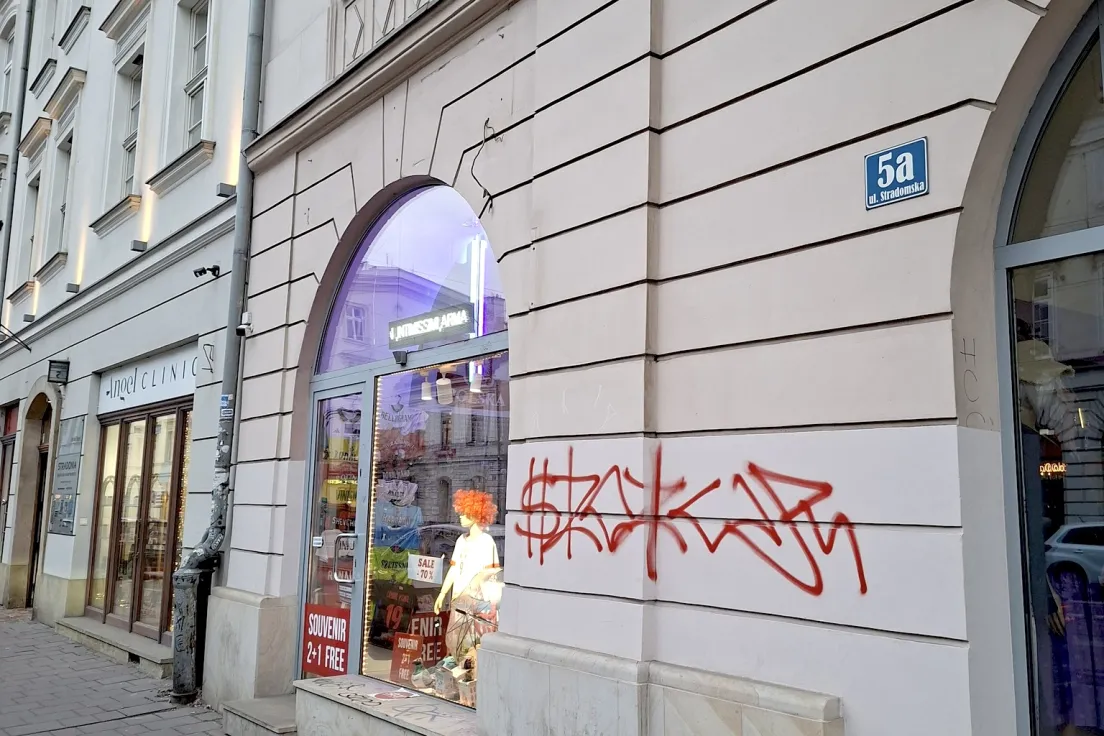 Zniszczone krakowskie zabytki