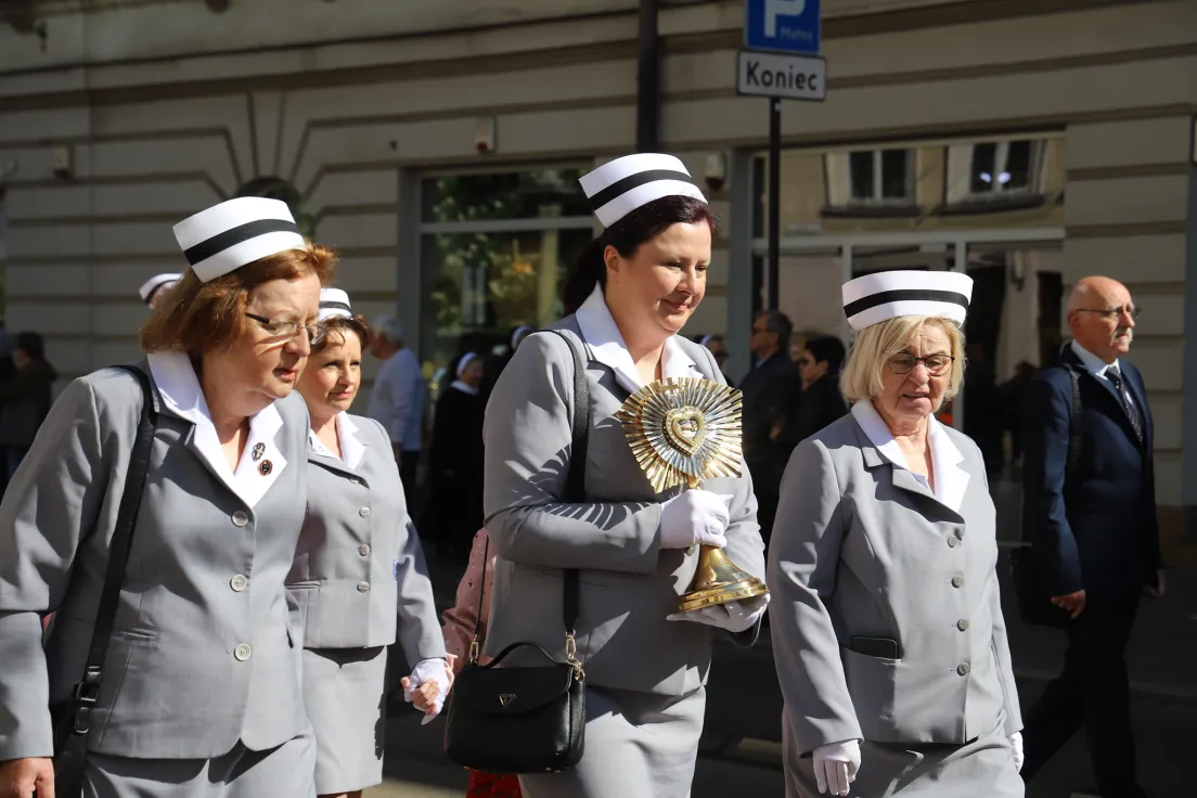 Uroczystości św. Stanisława w Krakowie. Procesja z Wawelu na Skałkę