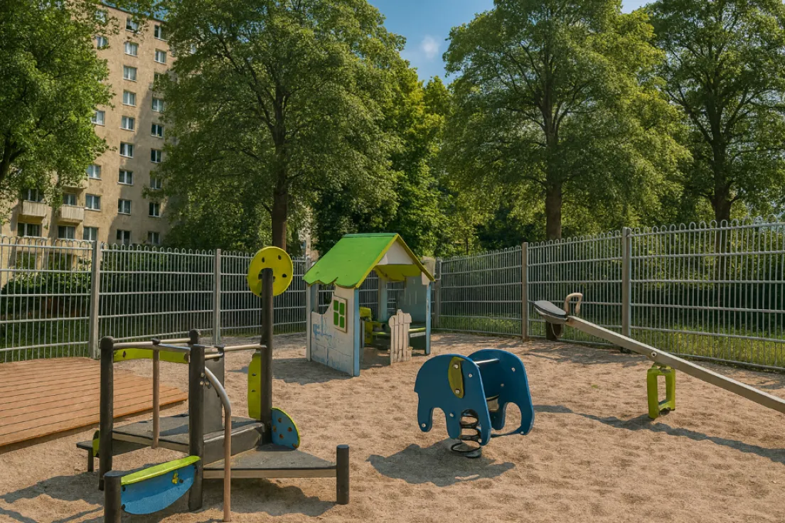 Wizualizacje modernizacji placu zabaw przy ul. Opolskiej 