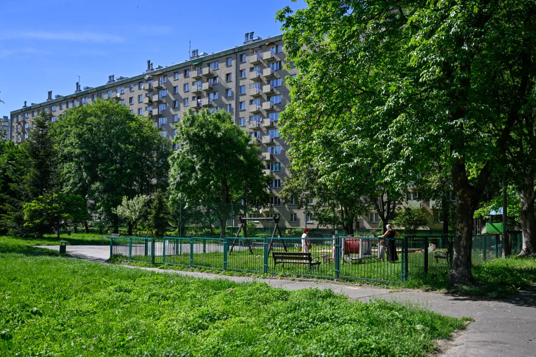Plac zabaw przy Opolskiej