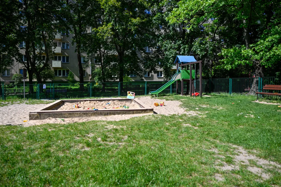Plac zabaw przy Opolskiej