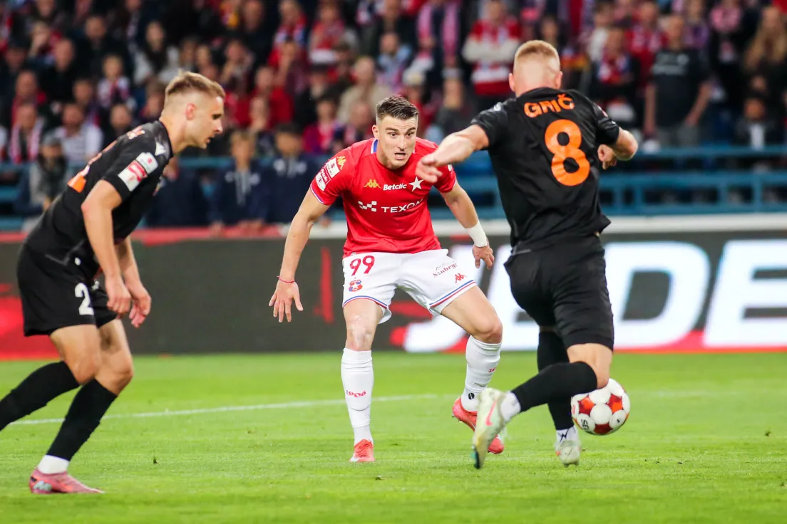 Mecz Wisła Kraków - Chrobry Głogów