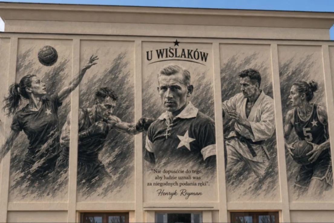 Wizualizacja restauracji "U Wiślaków"