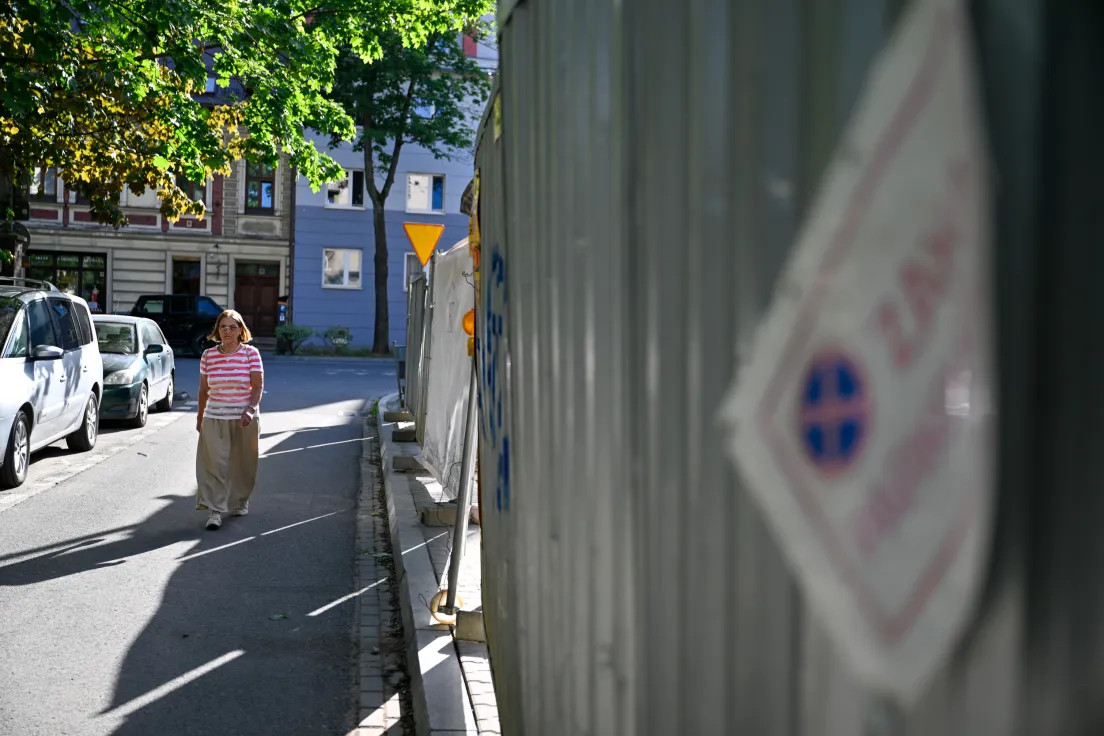 Wyburzona kamienica przy ul. Barskiej