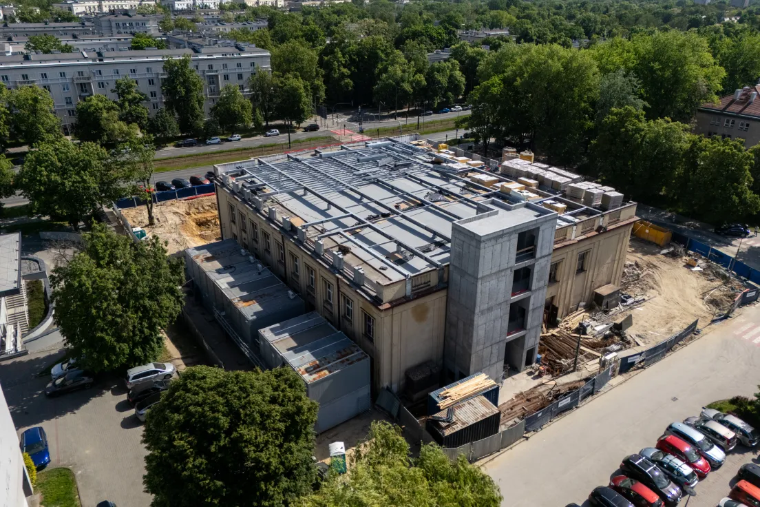 Przebudowa dawnego kina Światowid