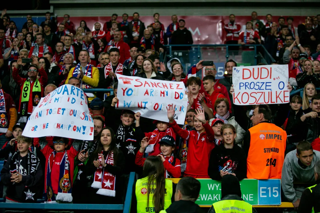 Radość po awansie Wisły do Ekstraklasy