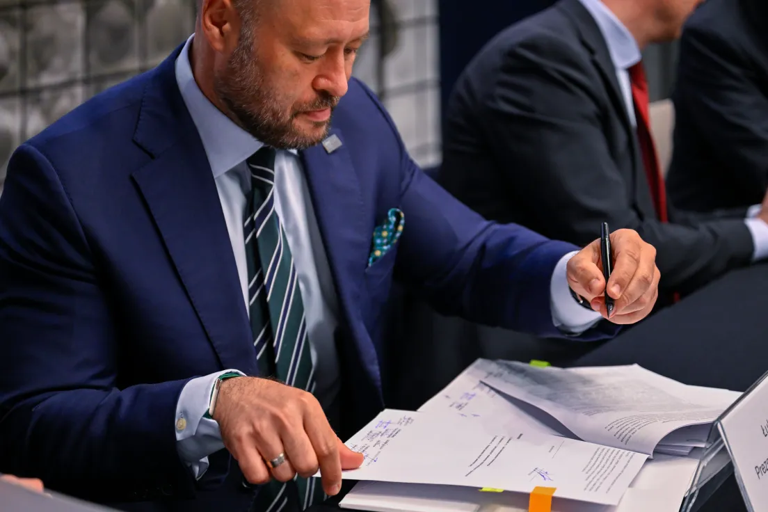 Prezes Kraków Airport Łukasz Strutyński