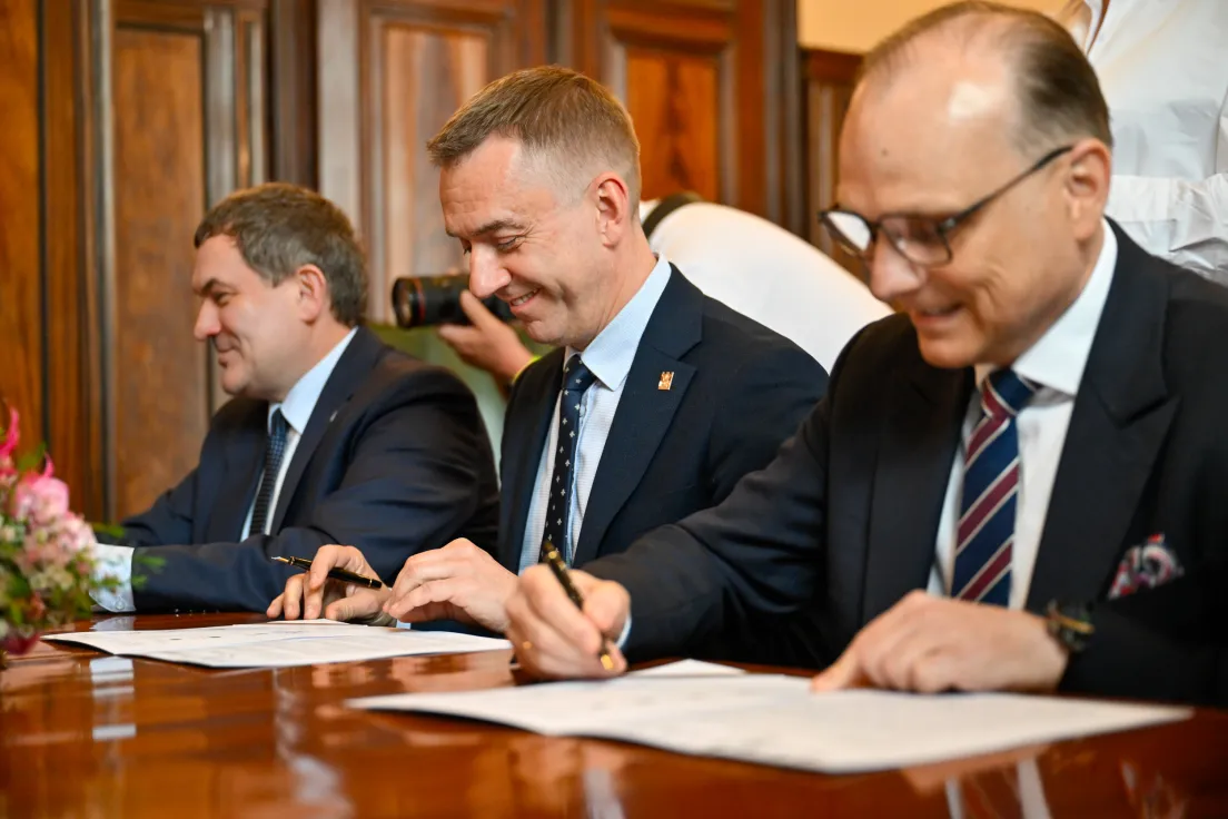 Podpisanie listu intencyjnego o współpracy przy przygotowaniach do budowy metra