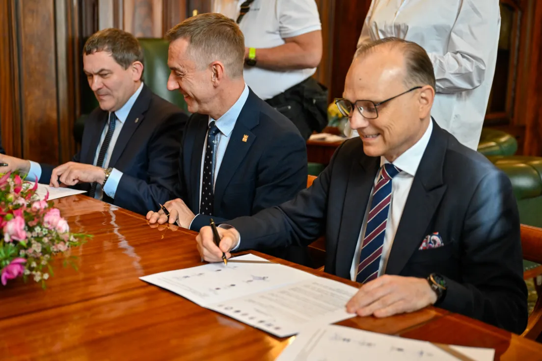 Podpisanie listu intencyjnego o współpracy przy przygotowaniach do budowy metra