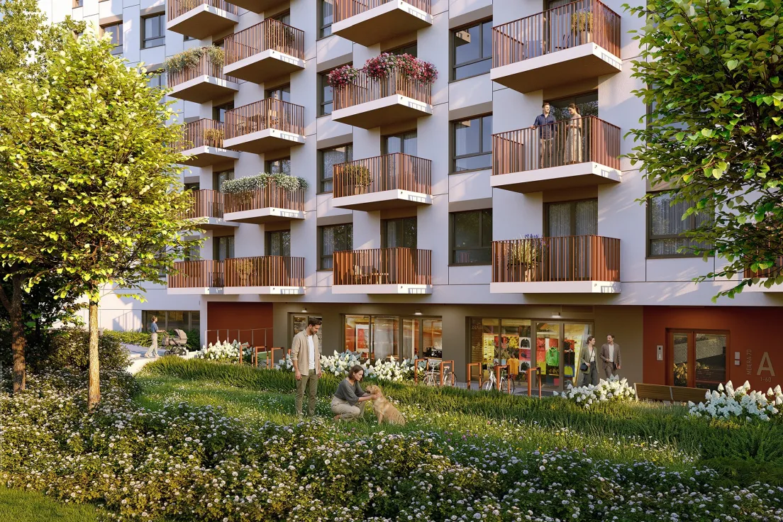 Przystanek Prądnik Dom Development