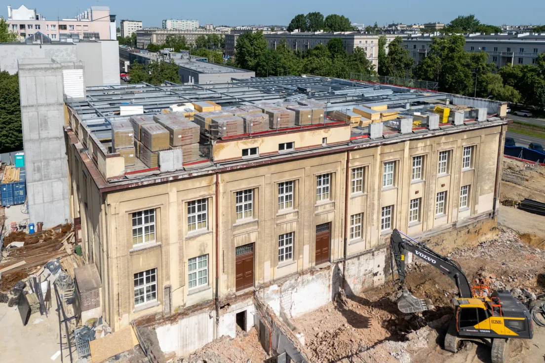 Przebudowa dawnego kina Światowid