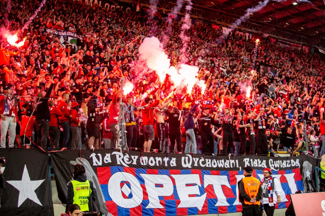 Radość po awansie Wisły do Ekstraklasy