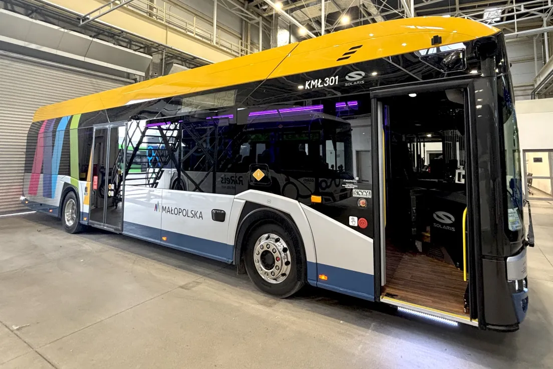Nowy autobus Małopolskich Linii Dowozowych