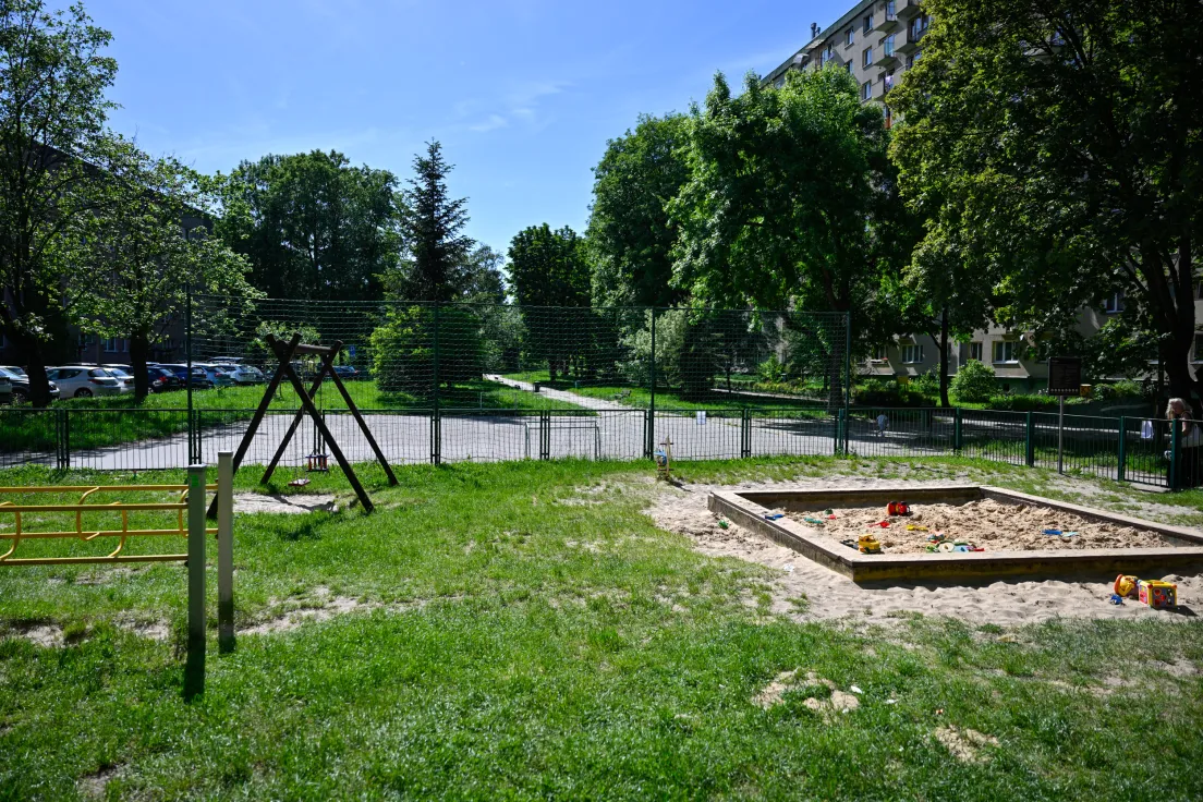 Plac zabaw przy Opolskiej