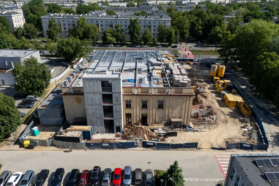 Przebudowa dawnego kina Światowid