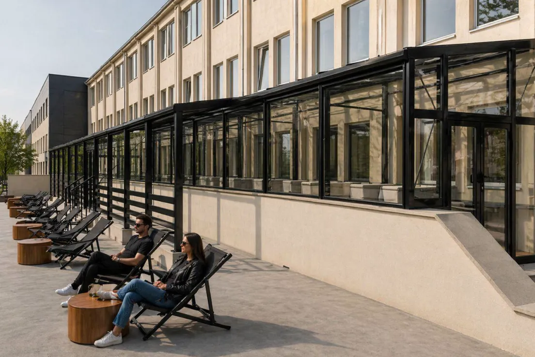 Wizualizacja restauracji "U Wiślaków"