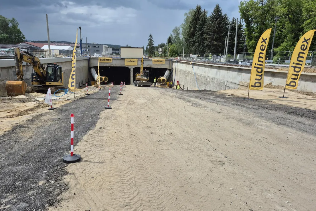 Budowa tunelu na obwodnicy Zabierzowa