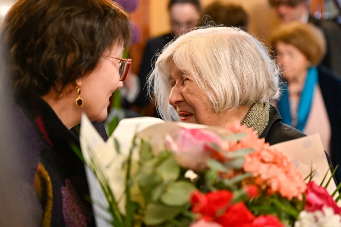 Nadanie honorowego obywatelstwa miasta Krakowa Krystynie Zachwatowicz-Wajdzie