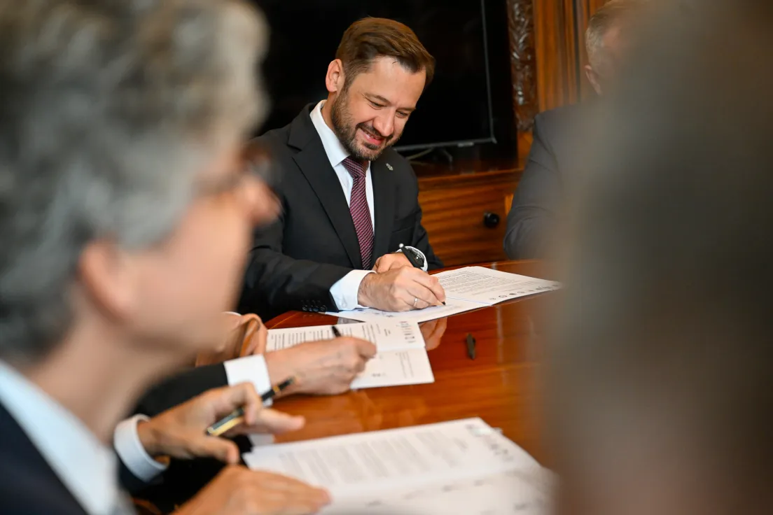 Podpisanie listu intencyjnego o współpracy przy przygotowaniach do budowy metra